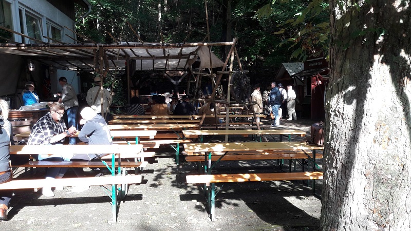 Früh am Sonntag kam die Sonne